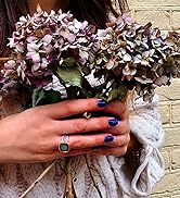 UNY JEWEL Women Jewelry, Twisted Cable Ring, Two Tone, David Yurman, Designer Inspired, Square CZ