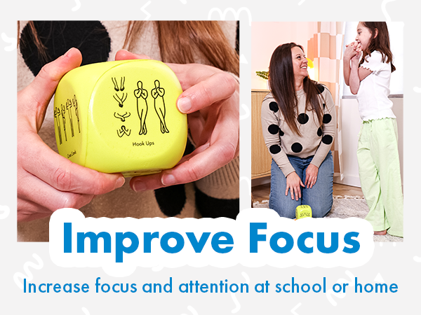 Sensory Dice Sensory Foam Cube Activity Dice Brain Break