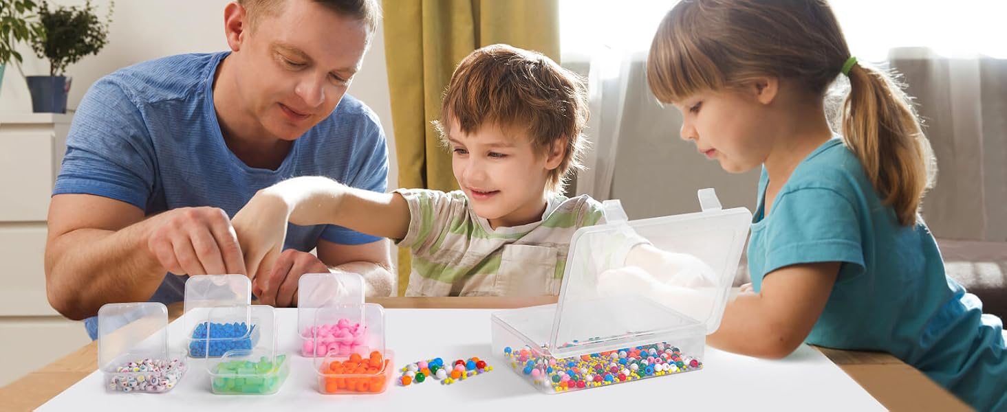 DIY bracelet, bead storage box