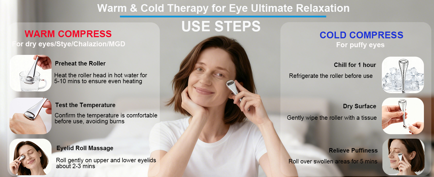 eyelid roller for dry eyes