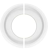 INCRERWAY 1PC Plain Ceiling Medallion, Split Decorative Ceiling Ring for Chandelier Light Fixture...