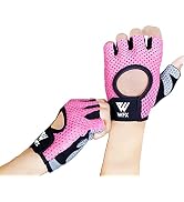 WESTWOOD FOX Weight Lifting Gloves for Men Women Gym Gloves with Wrist Wrap Support for Workout T...