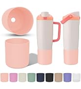 KGULQ 2Pcs Higher Boot Compatible with Owala Freesip Sway 30oz & 40oz, Tall Anti-Slip Prevents Sc...