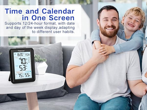 Time + Calendar in One Screen