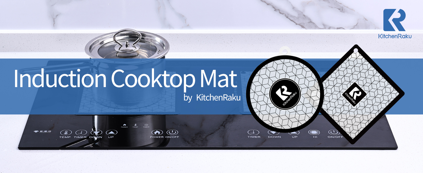 a close up of a kitchen mat with a stainless steel can on a marble surface.