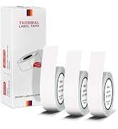 ORGBRO X1 Label Maker Tape, Genuine Thermal Label Print Paper 0.59"×275.6"(15mm×7m), Standard Lam...