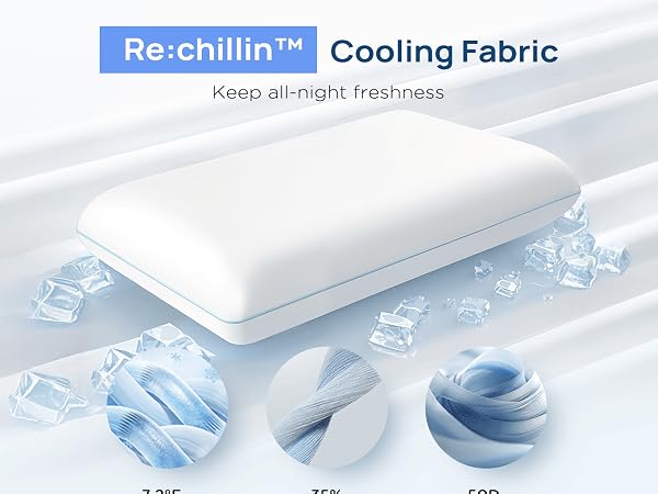 Soft Cooling Memory Foam Pillow