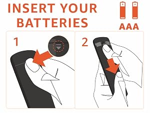 insert batteries