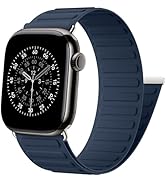 Patented Magnetic Sport Band Compatible with Apple Watch Bands for Men Women 40mm 38mm 41mm 44mm ...