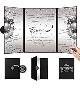 Dapsang Retirement Party Decorations Black White Retirement Alternative Signature Guest Book to S...