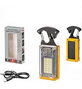 BY-J LED Small Flashlight, Key Chain Light, Rolar Rechargeable COB Multi-Function Mini Work Light...