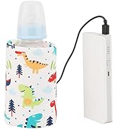 Baby Bottle Keep Warm Cover,Baby Bottle Bags Portable,USB Milk Heat Keeper,Warm Keeper Multifunct...