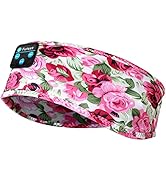 Sleeping Headphones Bluetooth Headband, Fulext Sleep Headphones Headband Soft Elastic Cozy Headba...