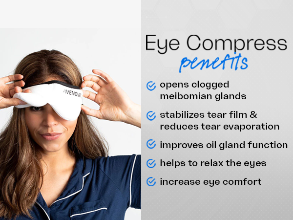 Avenova eye compress mask