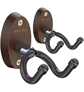 New Bee Ukulele Wall Mount, Guitar Wall Mount Hanger Hook Holder Stand Bracket with Screw Fits Al...