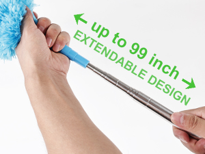 extendable electrostatic duster