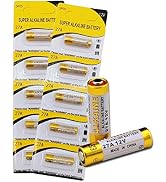 Cotchear 10Pcs 12V 27A Alkaline Battery 27A 12 Volt Batteries 27A 12V 21/23 E23A Alkaline Batteries
