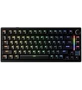 GK GAMAKAY TK75HE V2 Rapid Trigger Wireless Keyboard TFT Screen, Tri-Mode BT/2.4GHz/USB-C, 8KHz P...