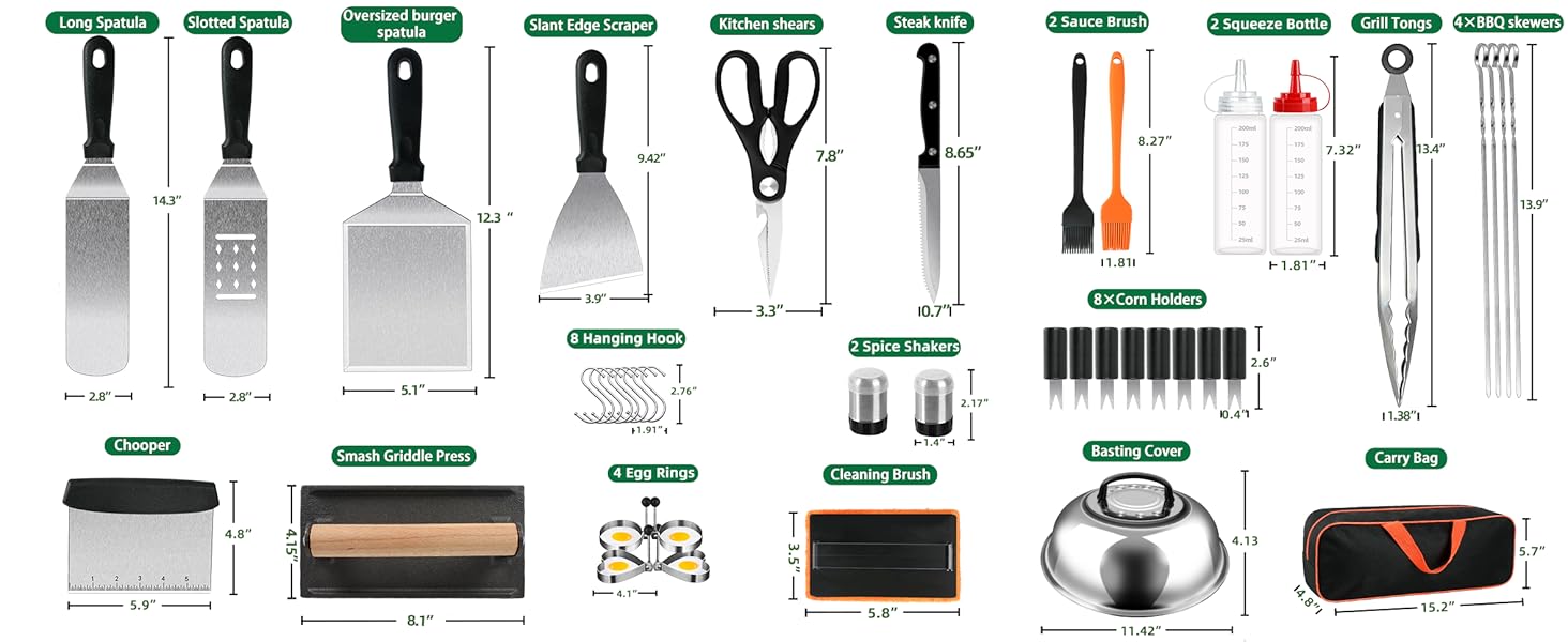 blackstone griddle accessories