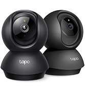 Tapo 2K Pan Tilt Security Camera for Baby Monitor, Dog Camera,C211(2-Pack) | Motion Detection, 2-...