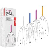 Yeipis 4 Pack Scalp Massagers, Handheld Head Massage Tingler, Scratcher for Deep Relaxation, Hair...