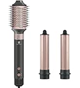 Hot Air Styler, Blow Dryer Brush with Negative Ionic, Auto Hair Wrap Curling Irons Airflow Hair C...