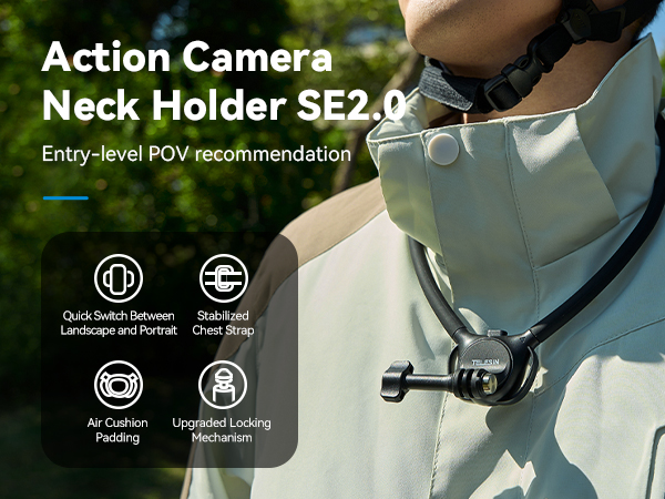 TELESIN Neck Mount SE 2.0