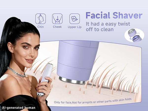 facial razor