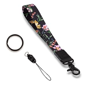 wristlet strap; Key Chain; car keys; Wallet; Camera; Cool; Black; Leather; ID holder; Signature;