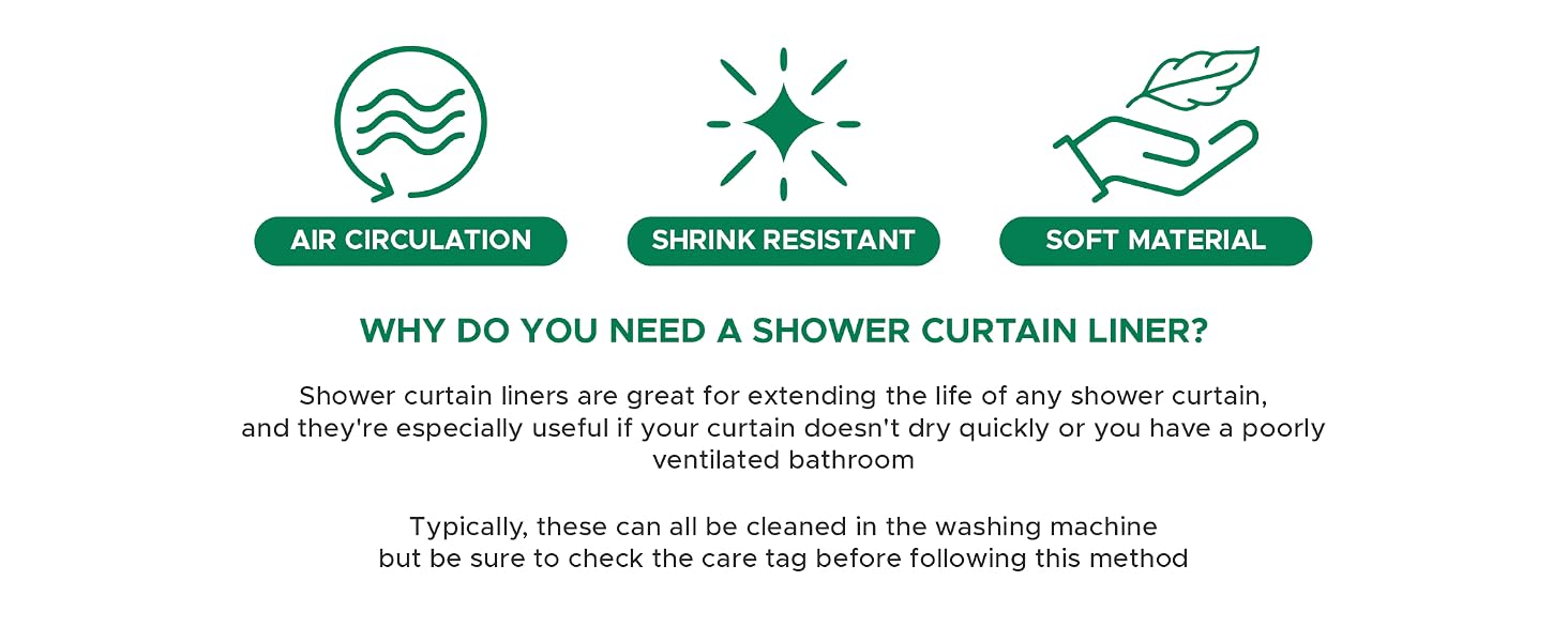 shower curtain liners