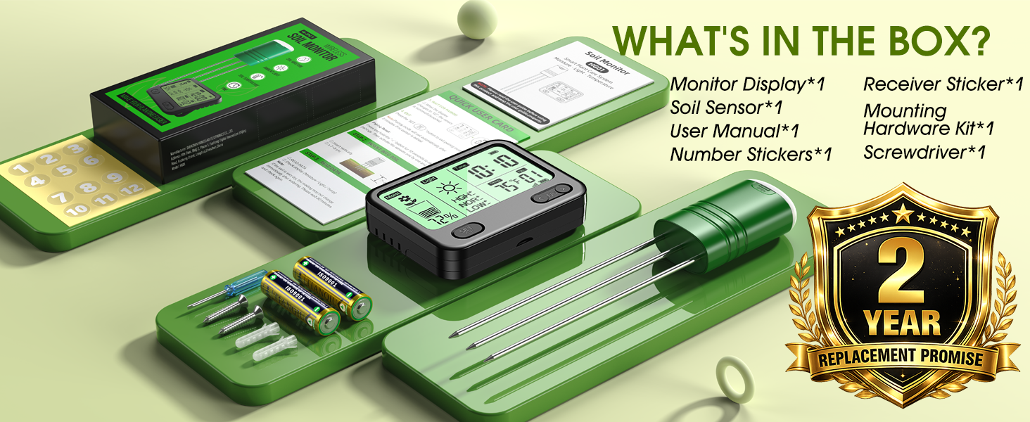 Soil Moisture Meter for Plants