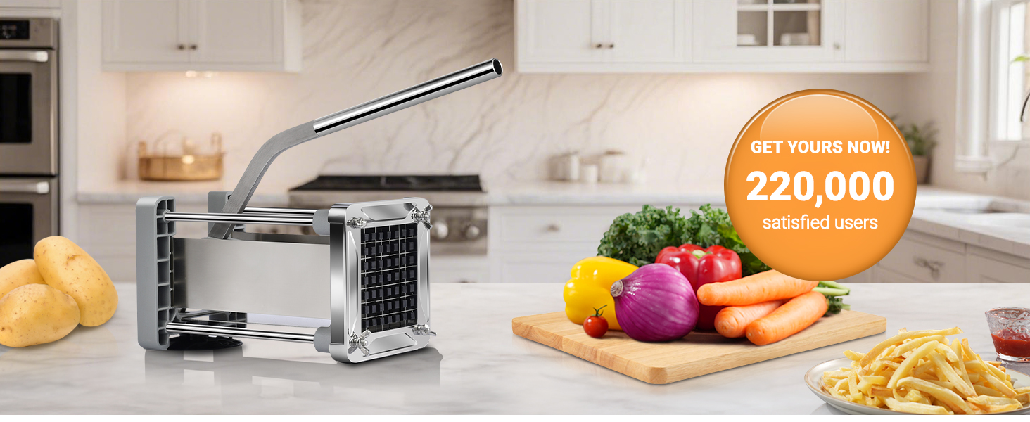 A Great Stainless Steel Fry Cutter For You!