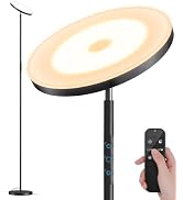 OHLUX Floor Lamp,36W/3000LM Sky LED Modern Torchiere 5 Color Temperatures Super Bright Floor Lamp...
