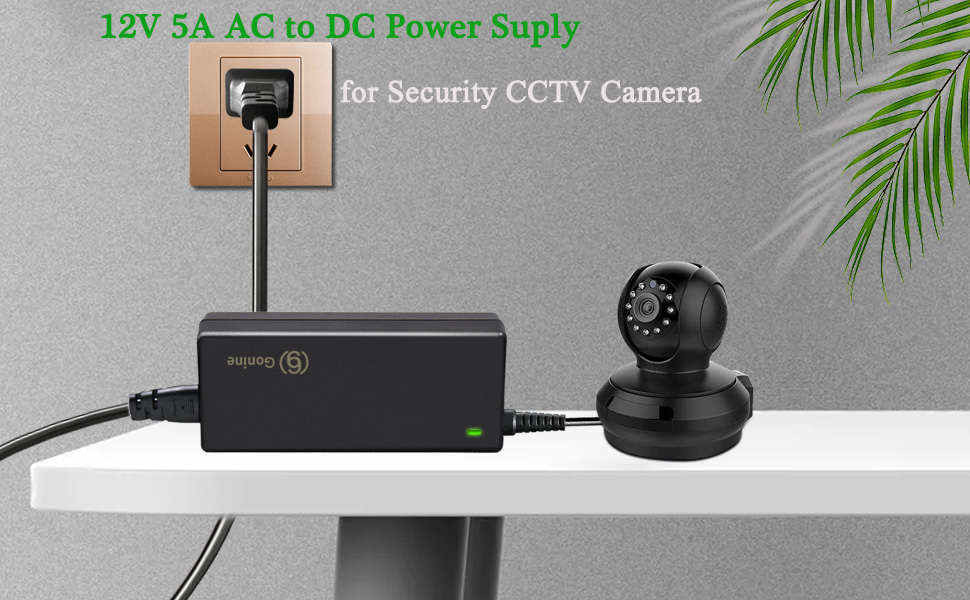 12V 5A AC TO DC Power Adapter