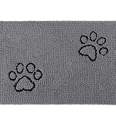 HOMEIDEAS Doormat Indoor Entrance, 36"x24", Absorbent Washable Non Slip Muddy Dog Front Welcome D...