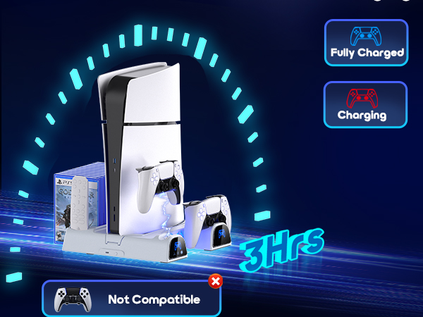dual dualsense controllers fast charging