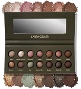 LAURA GELLER NEW YORK The Delectables Earthy Essentials Baked Eyeshadow Palette | 14 Pigmented Ey...