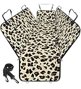 NECKORY Waterproof Dog Car Seat Cover for Back Seat - Durable, Scratch Proof Pet Hammock with Non...