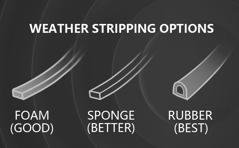 weather stripping for door
