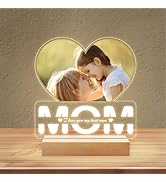 MRYAWXBK Personalized Gifts for Mom from Daughter & Son, Custom MOM Picture Frames with Photo, Cu...