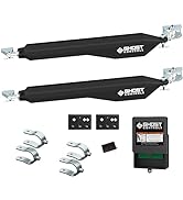 Ghost Controls D Series Dual Smart Ready Automatic Gate Kit with Tube Gate Brackets- DD2U for Swi...