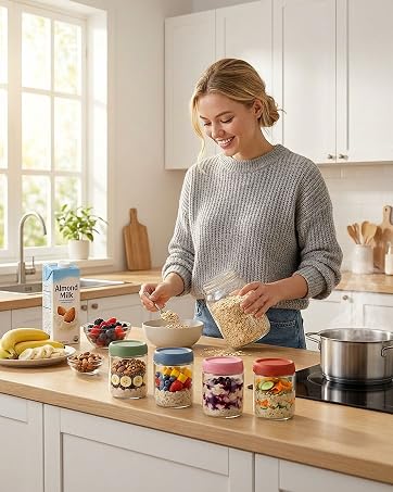 Overnight Oats Jars
