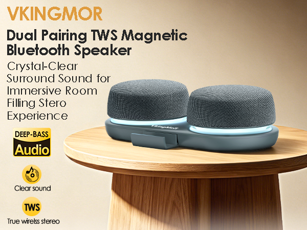 wireless stereo portable speaker