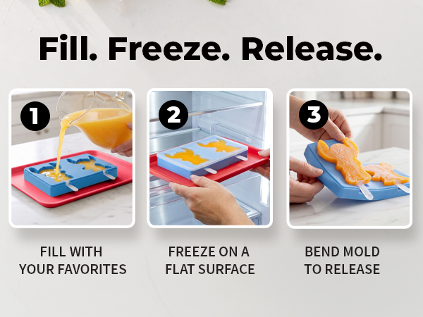 Ice Pops in 3 Easy Steps