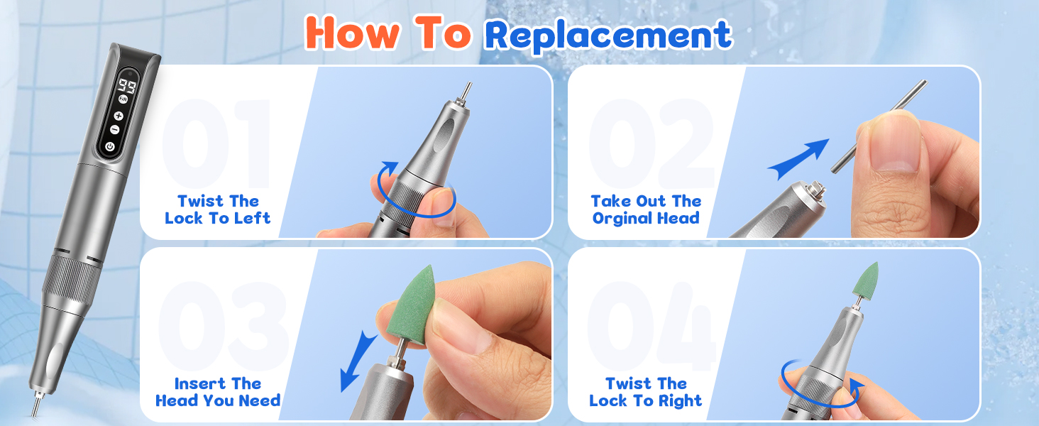 tooth gem denture silicone soft reline repair dentist kit mini buffer small resin acrylic polisher
