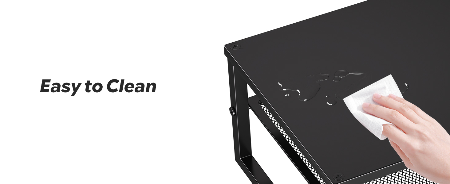 Desk Organizer and Accessories Office Desk Accessories for Office Supplies, Black