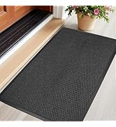 Azadx Indoor Outdoor Door Mat 23"x 35" Doormat for Entry Heavy Duty Front Door Mat Stretch Mesh D...