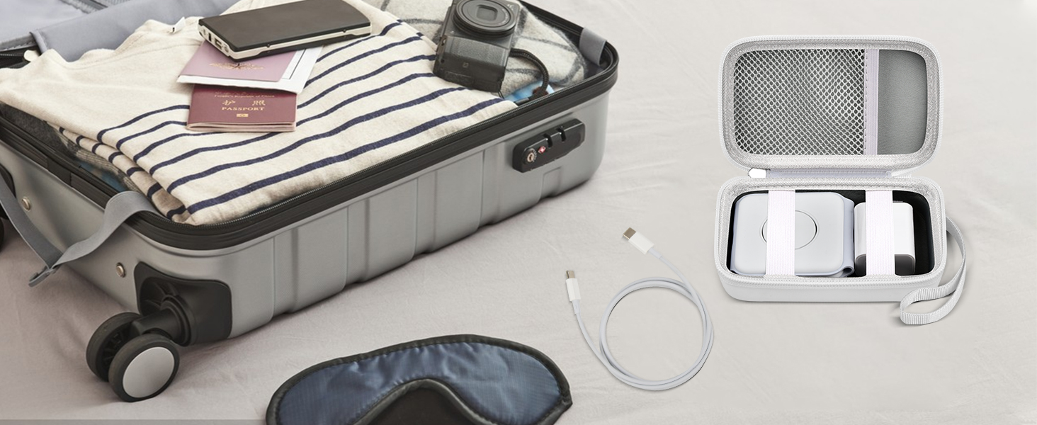 Hard travel case for ucomx compact 3 in 1 charger: