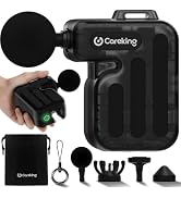 Mini Massage Gun Deep Tissue, Portable Percussion Massager With Led Light | Massager For Muscle R...
