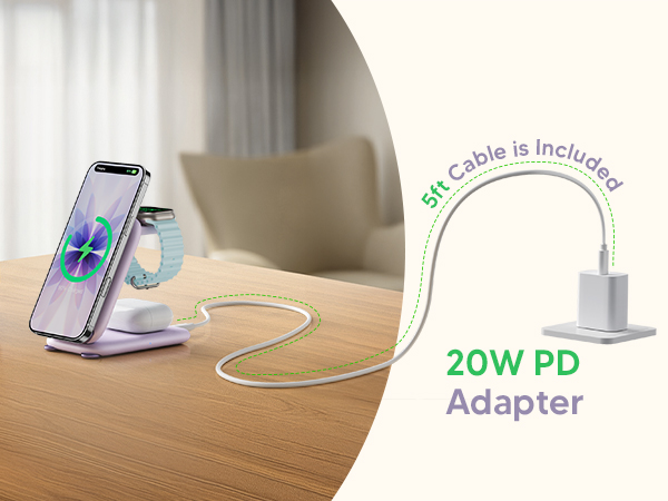 foldable charger 3 in 1 apple
